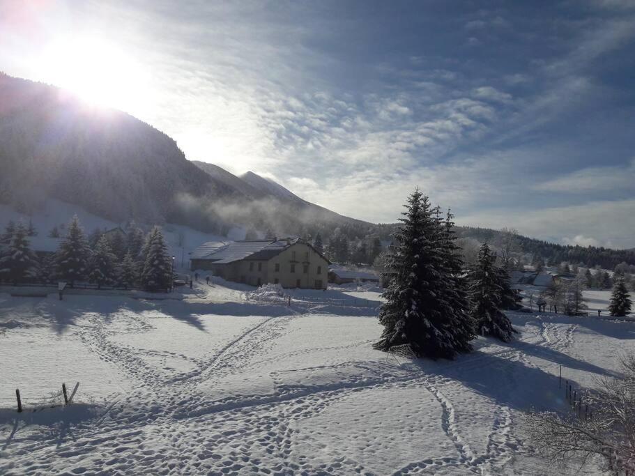 Duplex 59M2 - Proche Centre - Balcon Plein Sud Appartement Corrençon-en-Vercors Buitenkant foto